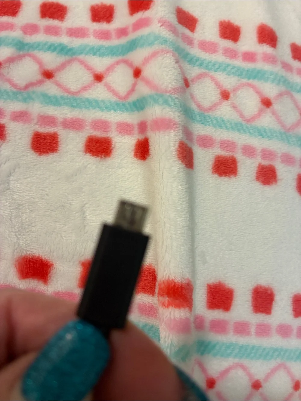 Portable Pink USB Power Bank Charger